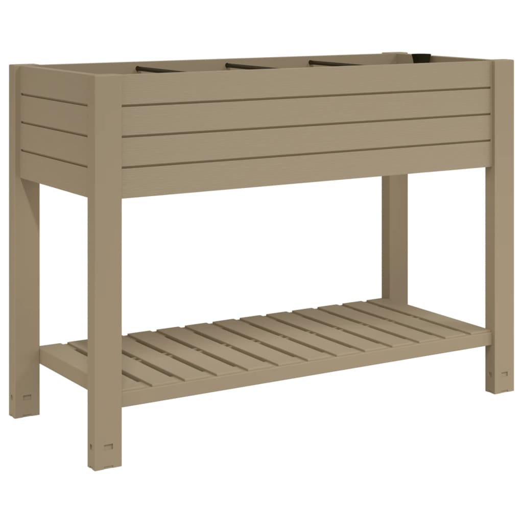 Maison Exclusive - Hochbeet Hellbraun 110x45x79 Cm Polypropylen