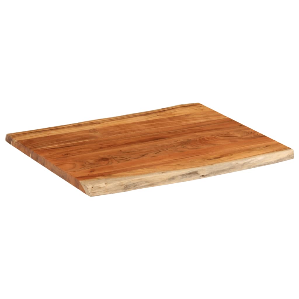 Maison Exclusive - Tischplatte 90x80x2,5cm Rechteckig Massivholz