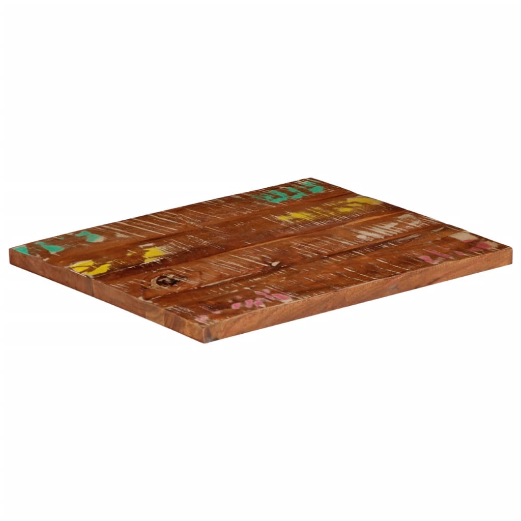 Maison Exclusive - Tischplatte 60x50x3,8 Cm Rechteckig Altholz Ma