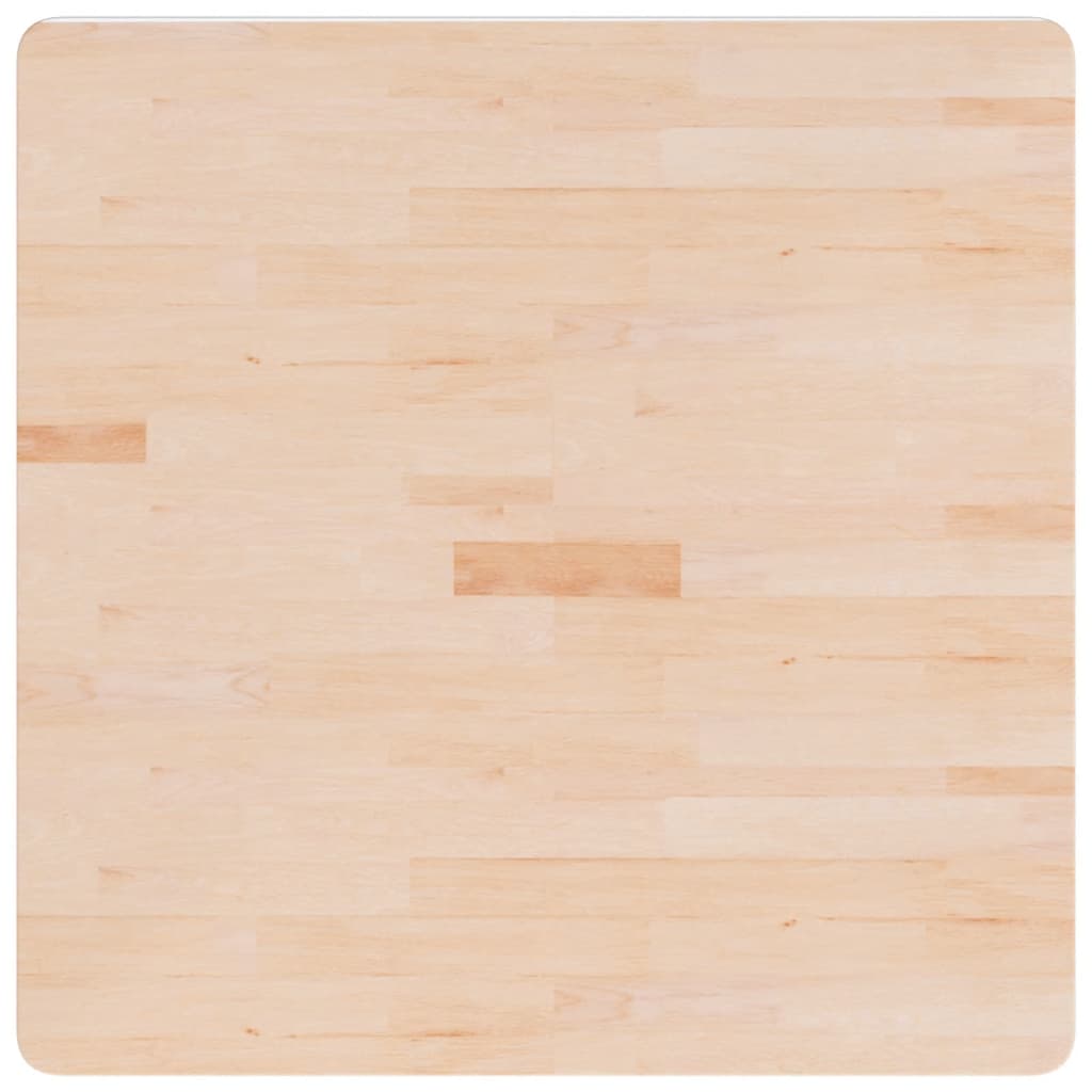Maison Exclusive - Tischplatte Quadratisch 80x80x1,5 Cm Eichenhol