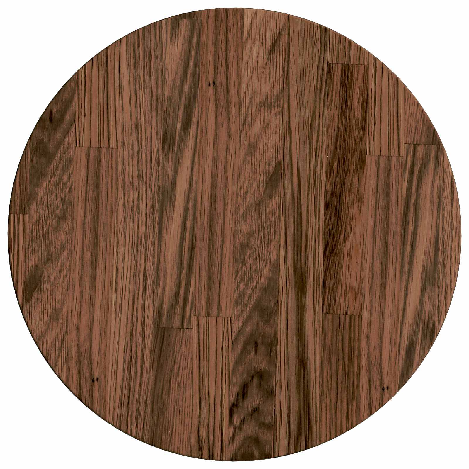 Maison Exclusive - Tischplatte Ø 40 X 2,5 Cm Rund Massivholz Eich