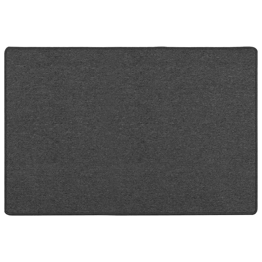 Maison Exclusive - Teppichläufer Dunkelgrau 100 X 150 Cm 100% Pol