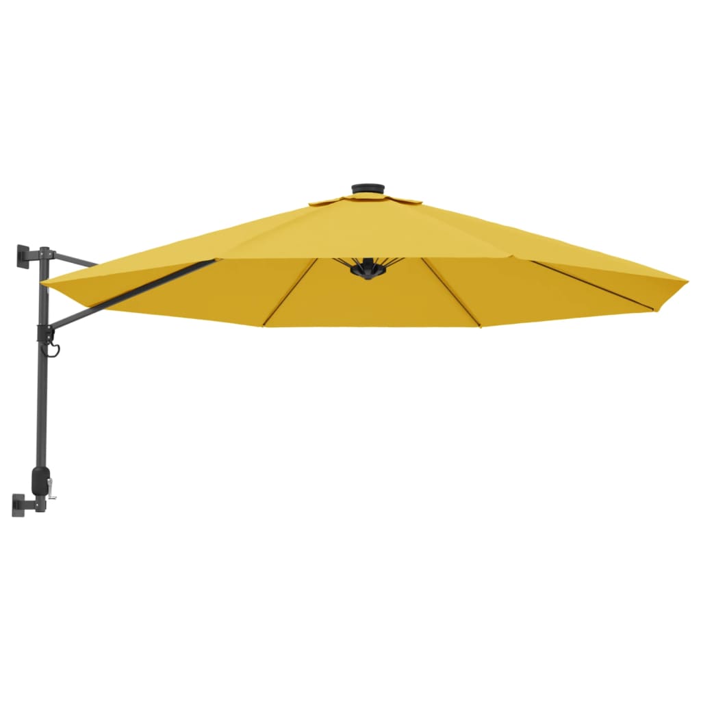 Maison Exclusive - Wand-sonnenschirm Gelb 290 Cm