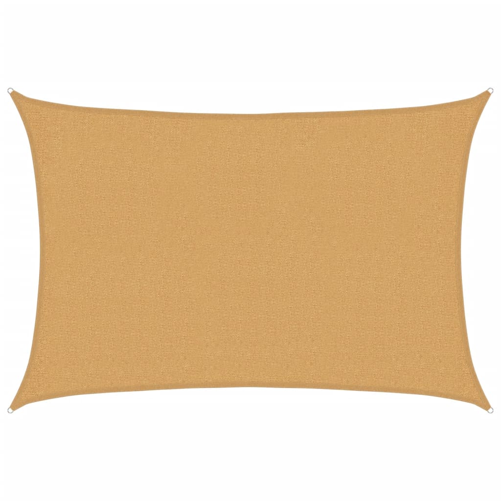 Maison Exclusive - Sonnensegel 160 G/m² Rechteckig Sandfarben 2x2