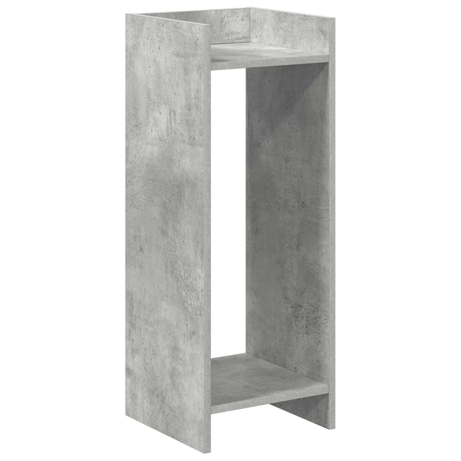 Maison Exclusive - Pflanzenständer Betongrau 30 X 30 X 80 Cm Holz