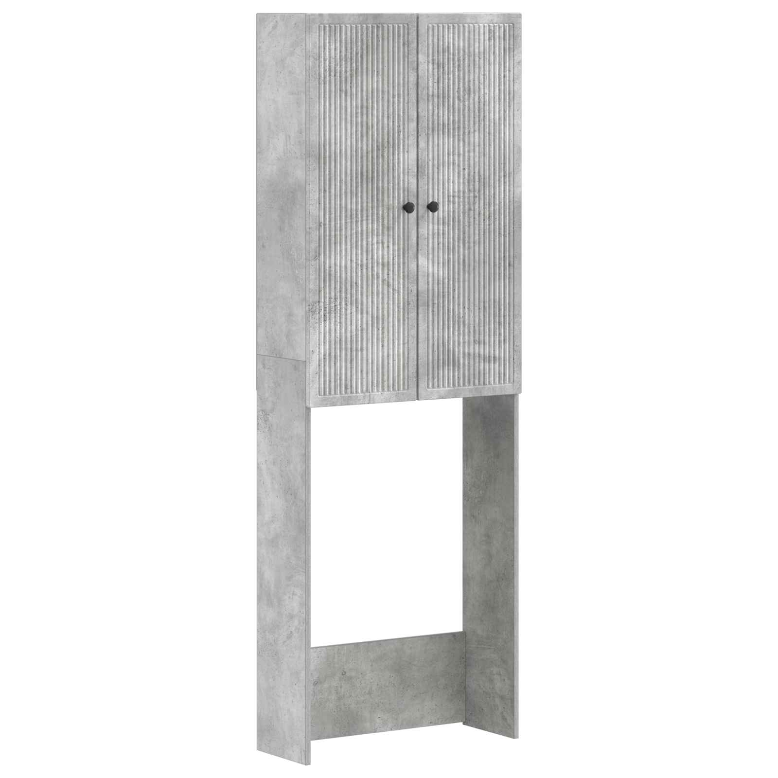 Maison Exclusive - Toilettenschrank Ede Betongrau 66 X 25,5 X 190