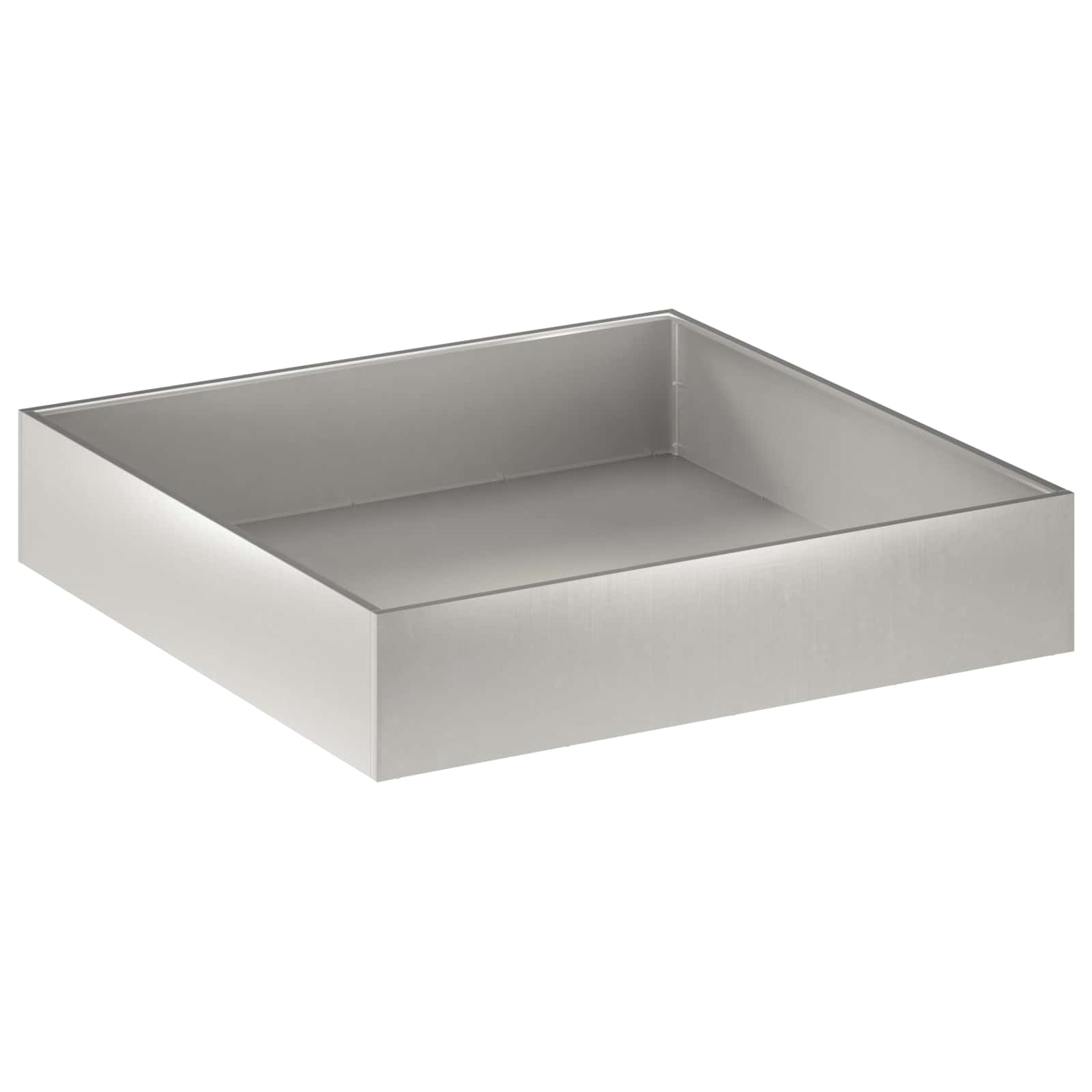 Maison Exclusive - Garten-pflanzgefäß Silber 80 X 80 X 20 Cm Edel