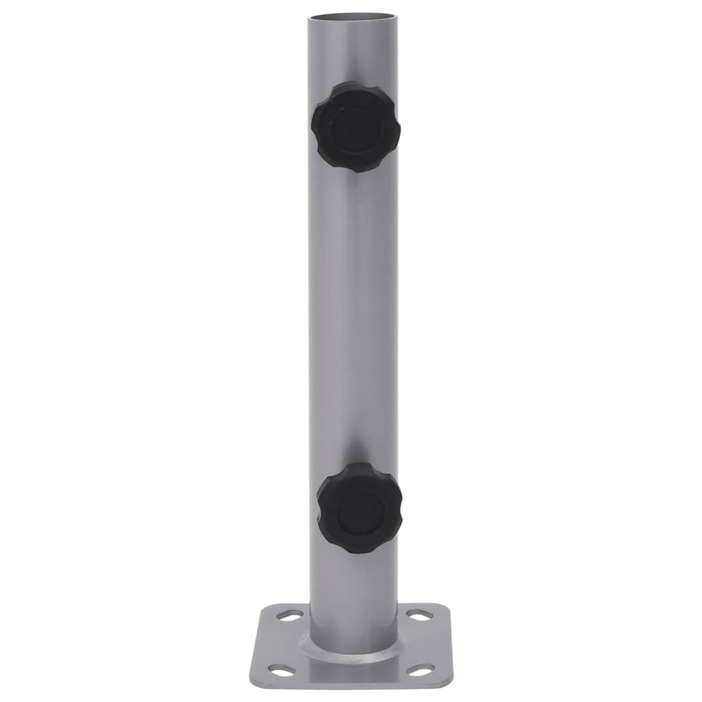 Maison Exclusive - Sonnenschirmständer Für Ø32/34/38 Mm Mast Silb