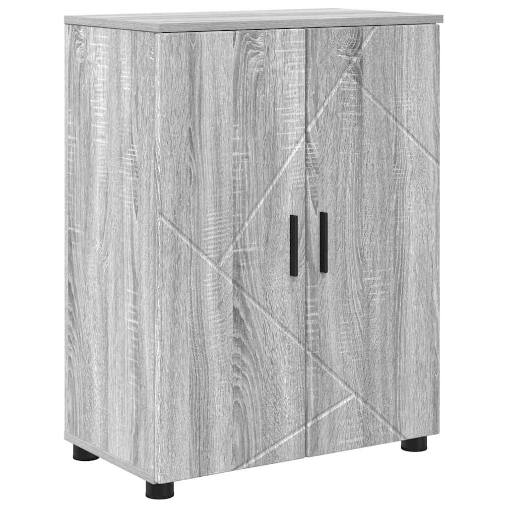 Maison Exclusive - Badezimmerschrank Graues Sonoma 60 X 35 X 80 C