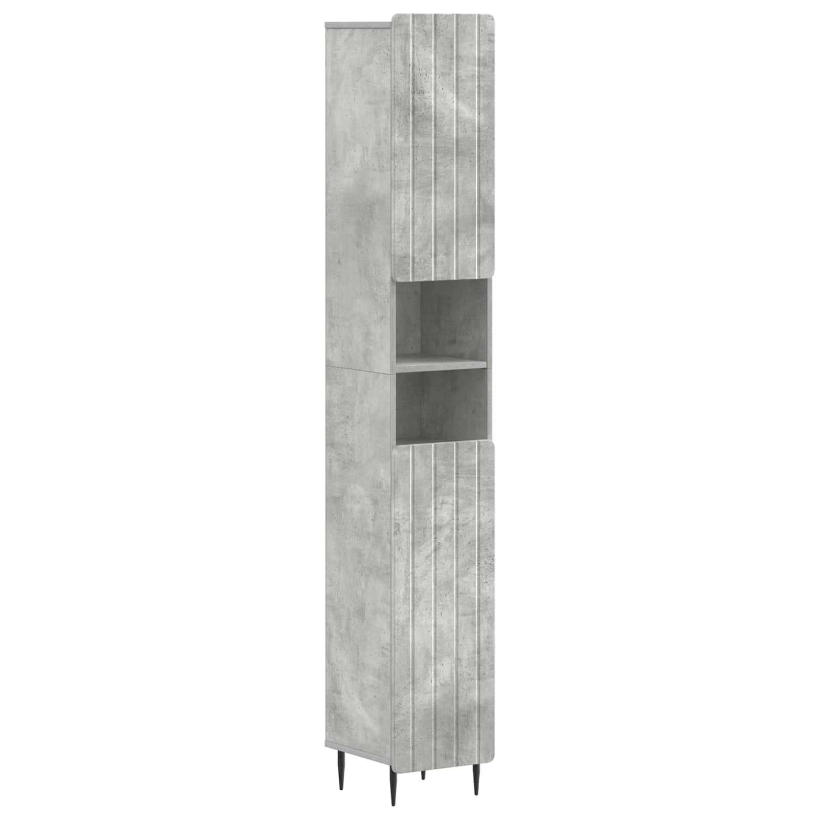 Maison Exclusive - Badezimmerschrank Mit Offenem Regal Zwolle Bet