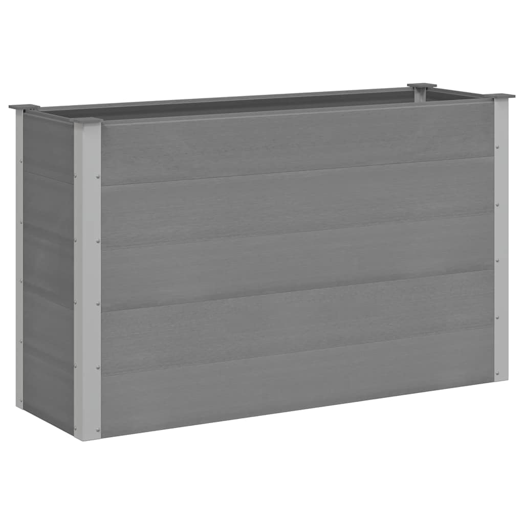 Maison Exclusive - Garten-hochbeet Wpc 150 X 50 X 91 Cm Grau
