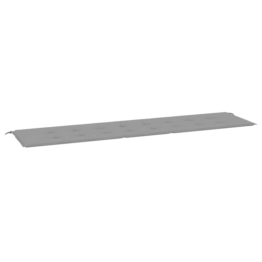 Maison Exclusive - Gartenbank-auflage Grau 200x50x3 Cm Oxford-gew
