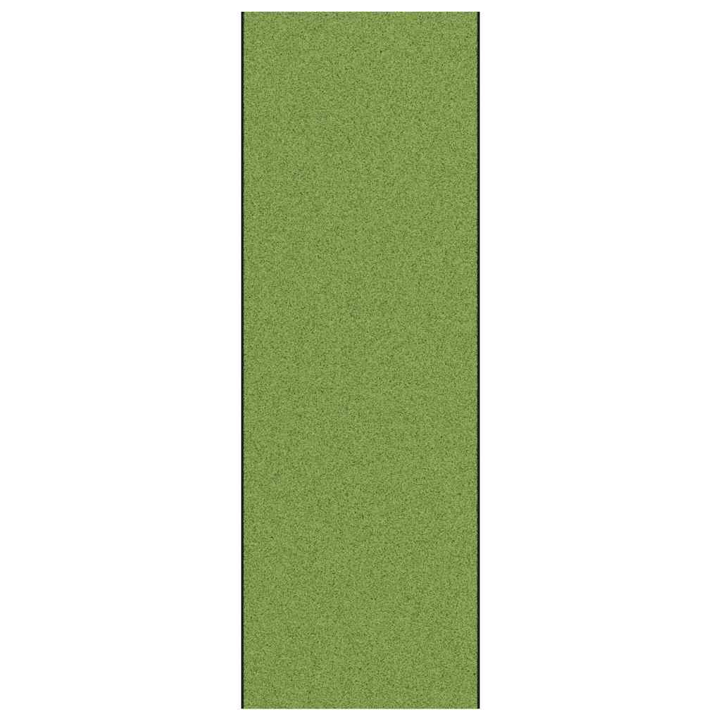 Maison Exclusive - Fußmatte Grün Und Schwarz 120 X 350 Cm 100% Po