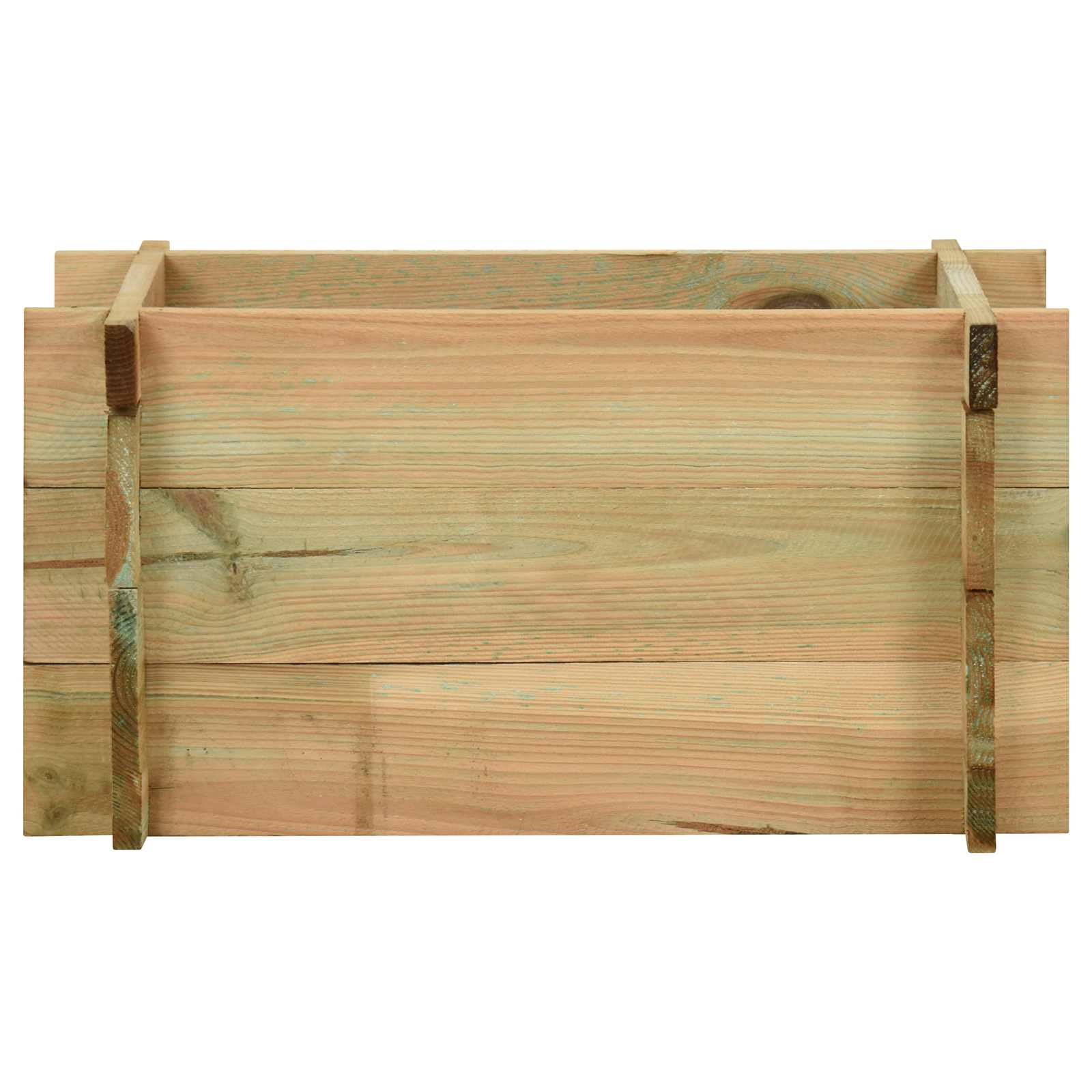 Maison Exclusive - Garten Hochbeet Grün 80 X 80 X 32 Cm Massives