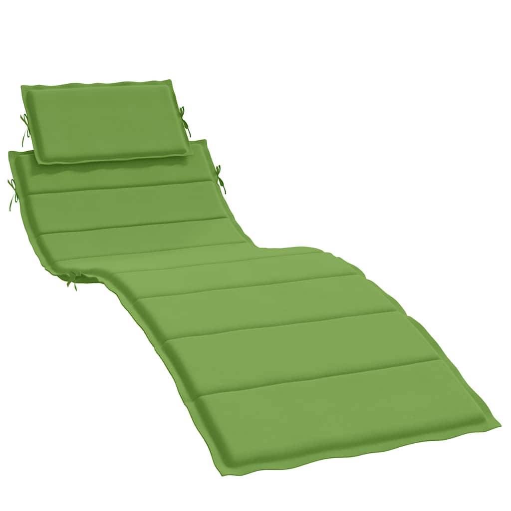 Maison Exclusive - Sonnenliegen-auflage Melange Grün 186x58x4 Cm