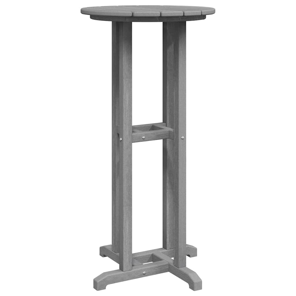 Maison Exclusive - Bartisch Hellgrau 55 X 55 X 107 Cm Polyethylen