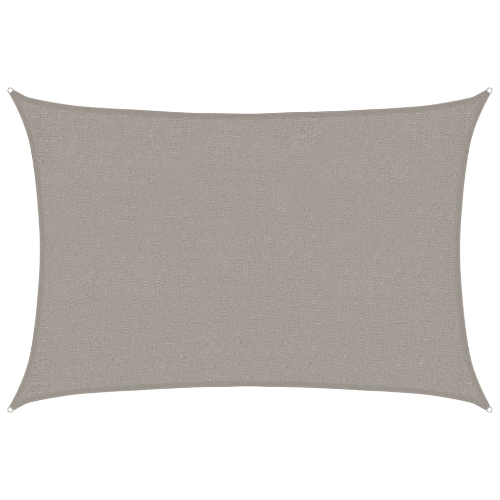 Maison Exclusive - Sonnensegel 160 G/m² Rechteckig Hellgrau 2x2,5
