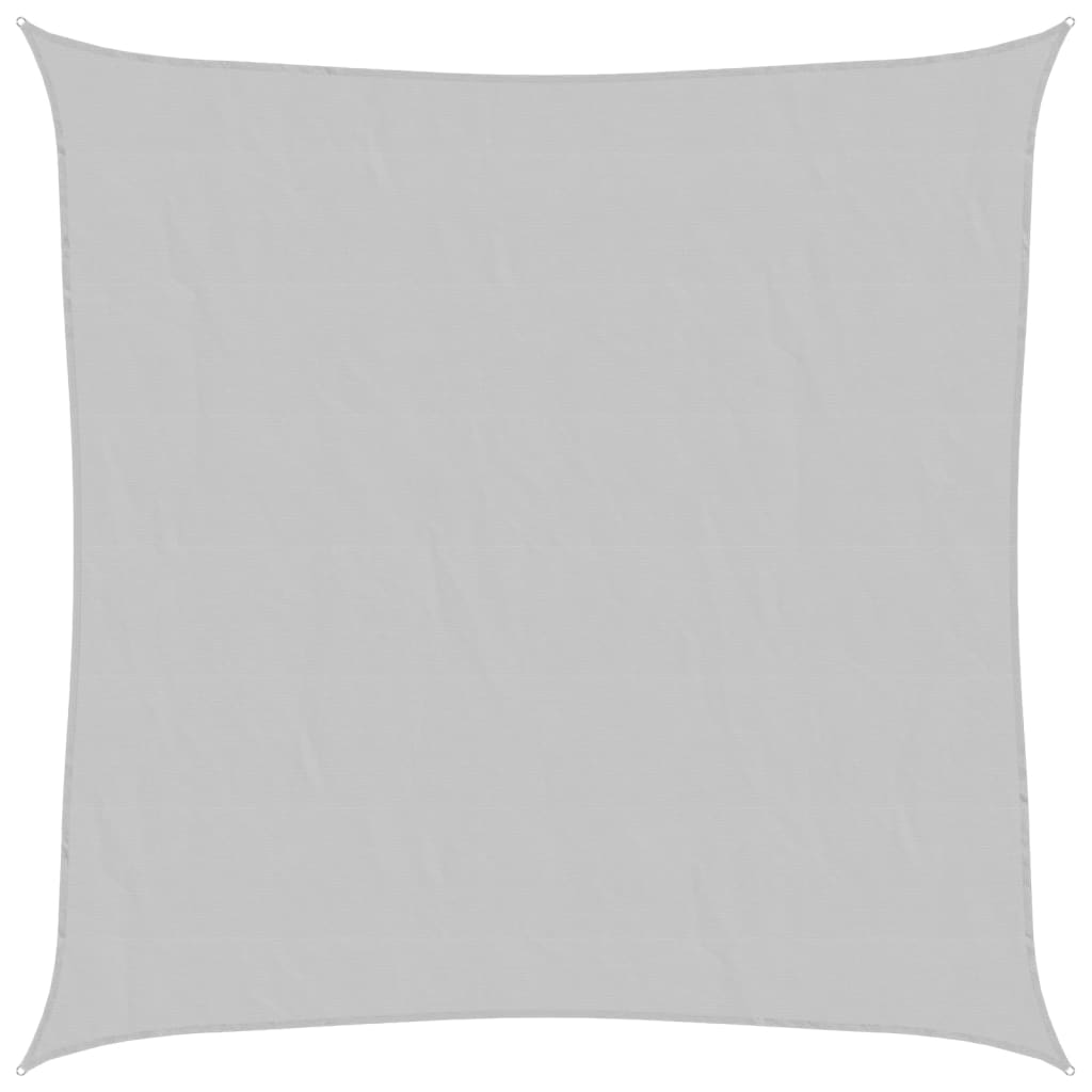 Maison Exclusive - Sonnensegel Hellgrau 2,5x2,5 M 100% Polyester