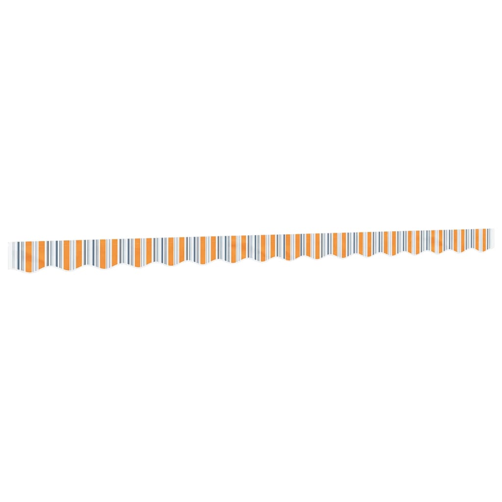 Maison Exclusive - Markisenvolant Mehrfarbig Gestreift 380x20 Cm