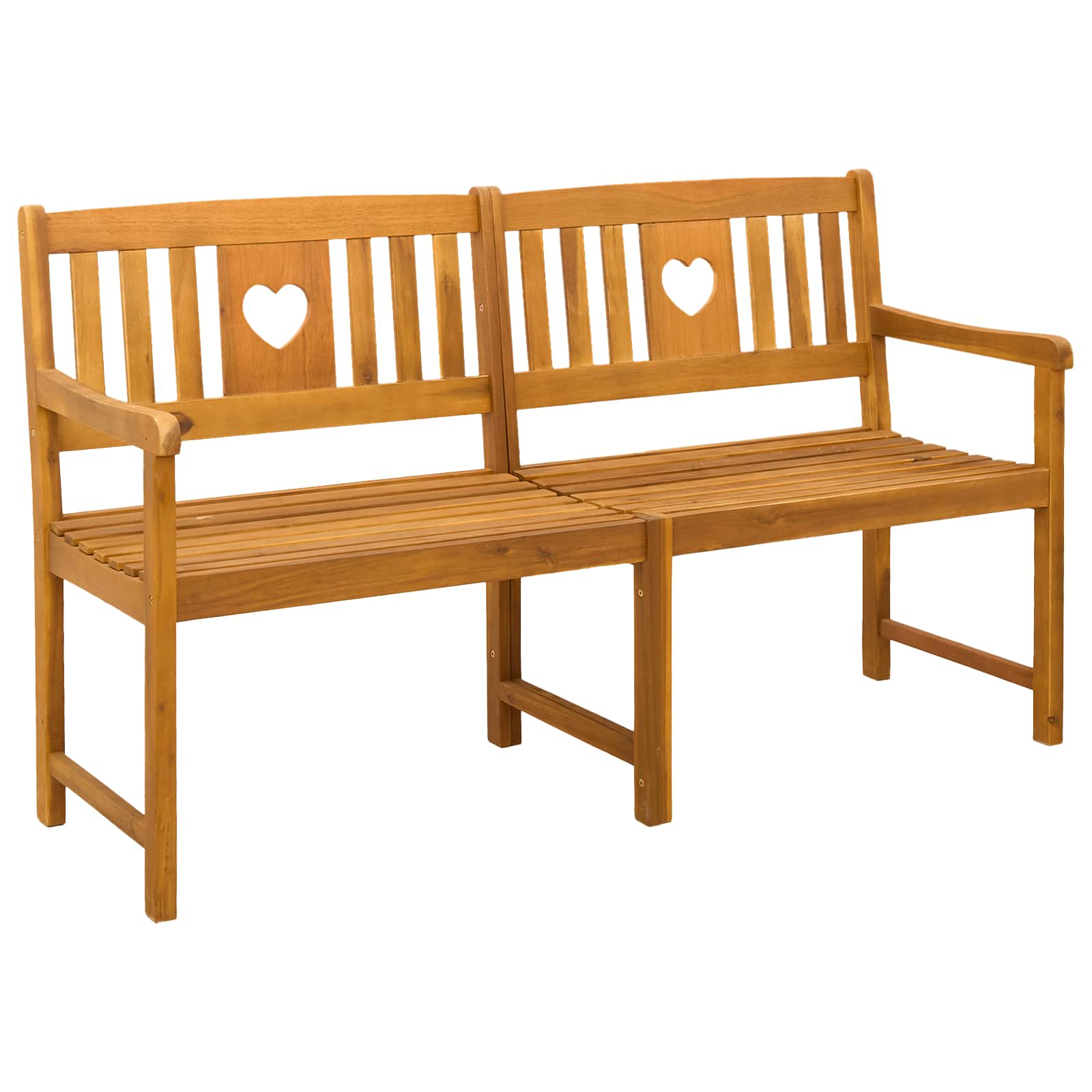 Maison Exclusive - Bank Outdoor Natur 150 X 55,5 X 90 Cm Massivho