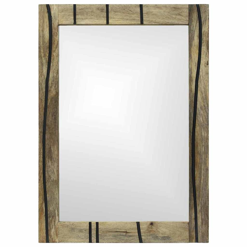 Maison Exclusive - Badezimmer Spiegel Natur 50 X 2,5 X 70 Cm Rech