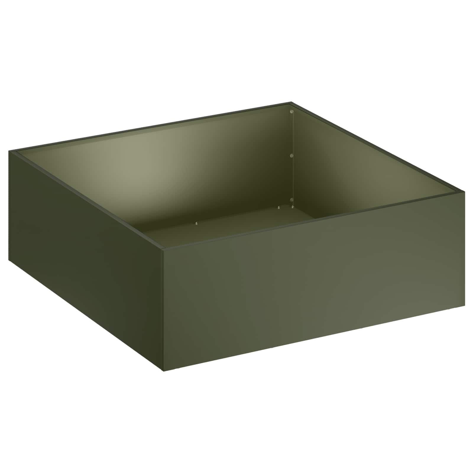 Maison Exclusive - Garten-pflanzgefäß Olivgrün 40 X 40 X 20 Cm Ka
