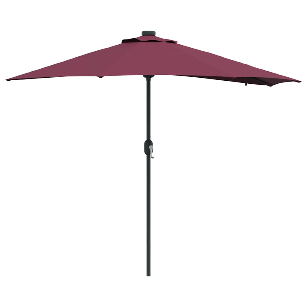 Maison Exclusive - Garten-sonnenschirm Bordeauxrot 294 X 150 X 22