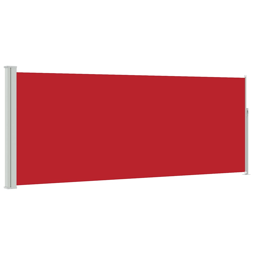 Maison Exclusive - Ausziehbare Seitenmarkise 117×314 Cm Rot