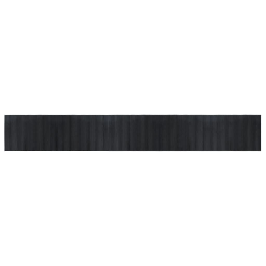 Maison Exclusive - Teppich Rechteckig Schwarz 70x500 Cm Bambus