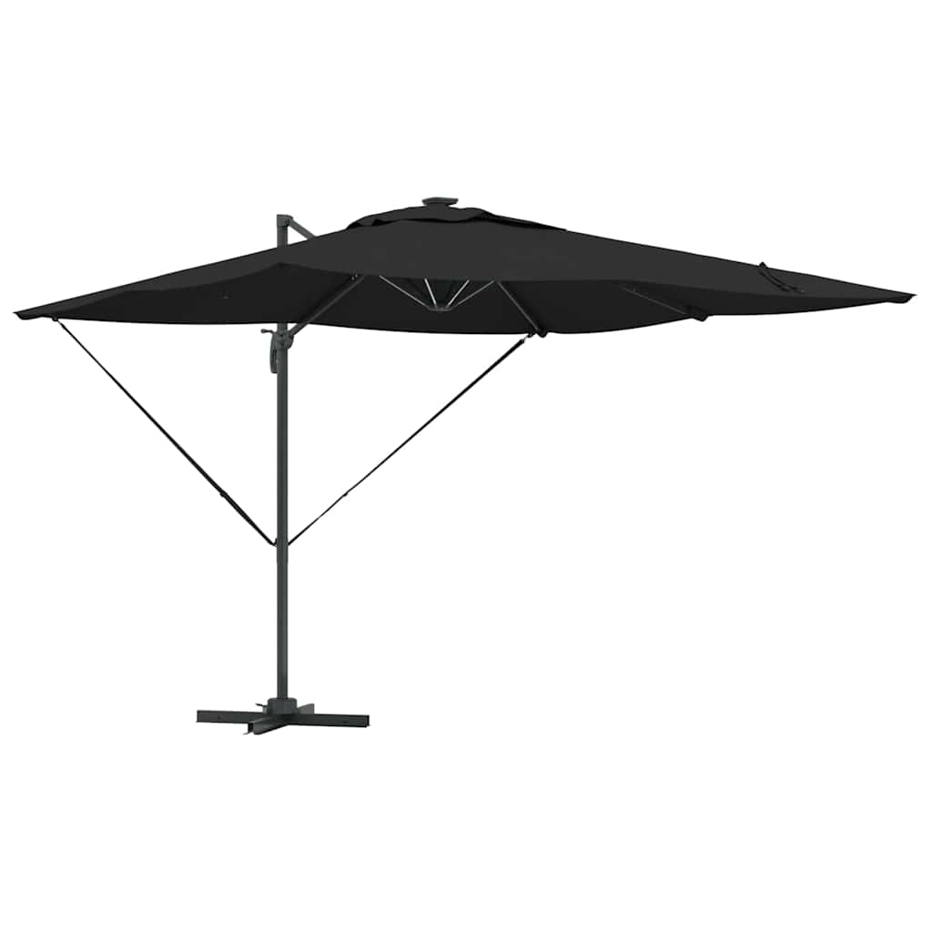 Maison Exclusive - Sonnenschirm Schwarz 286 X 284 X 270 Cm Alumin