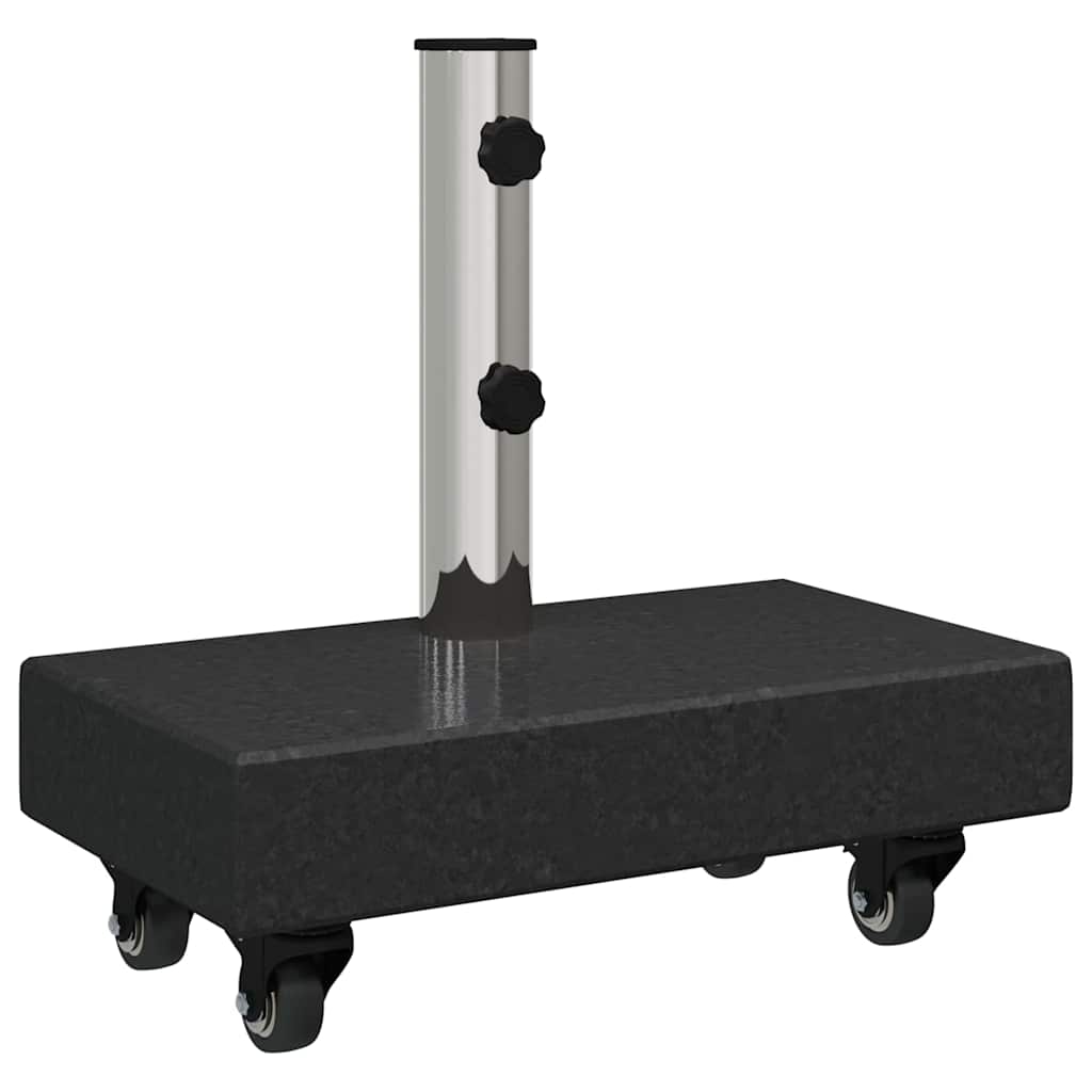 Maison Exclusive - Sonnenschirmständer 25 Kg Schwarz Granit Recht