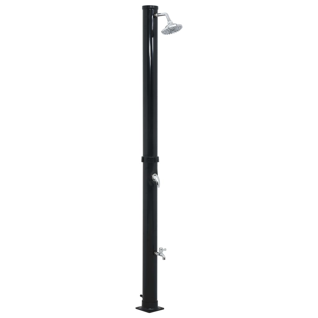 Maison Exclusive - Solardusche Schwarz 220 Cm 20 L