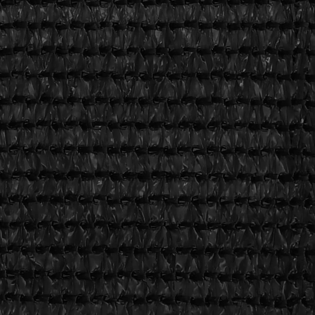 Maison Exclusive - Balkon-sichtschutz Schwarz 90x500 Cm Hdpe