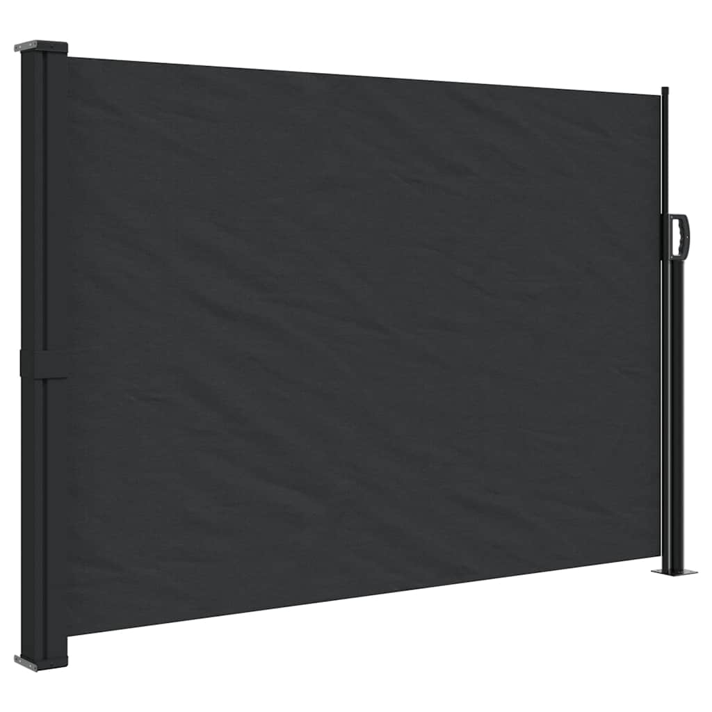 Maison Exclusive - Seitenmarkise Ausziehbar Schwarz 140x500 Cm