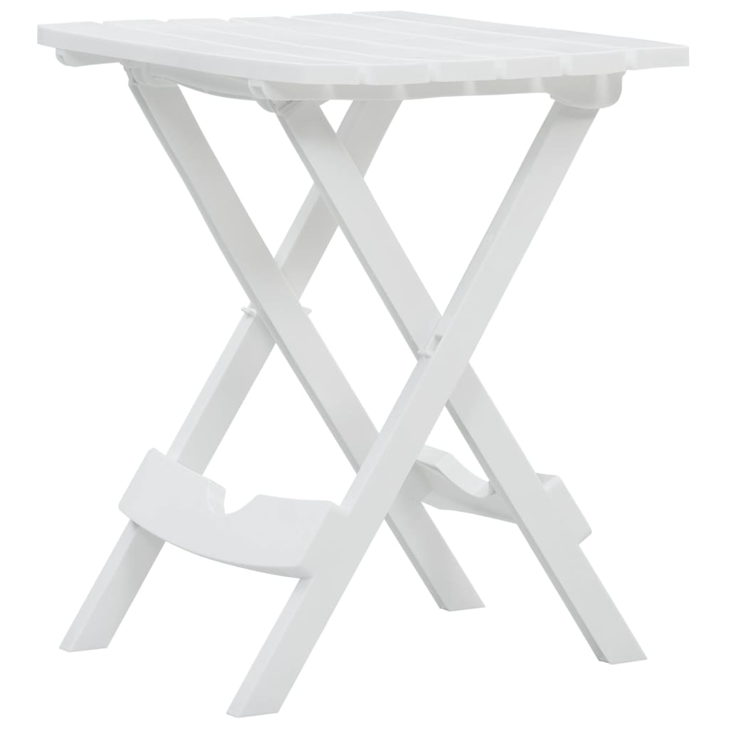 Maison Exclusive - Gartentisch Klappbar 44,5x38,5x50 Cm Weiß