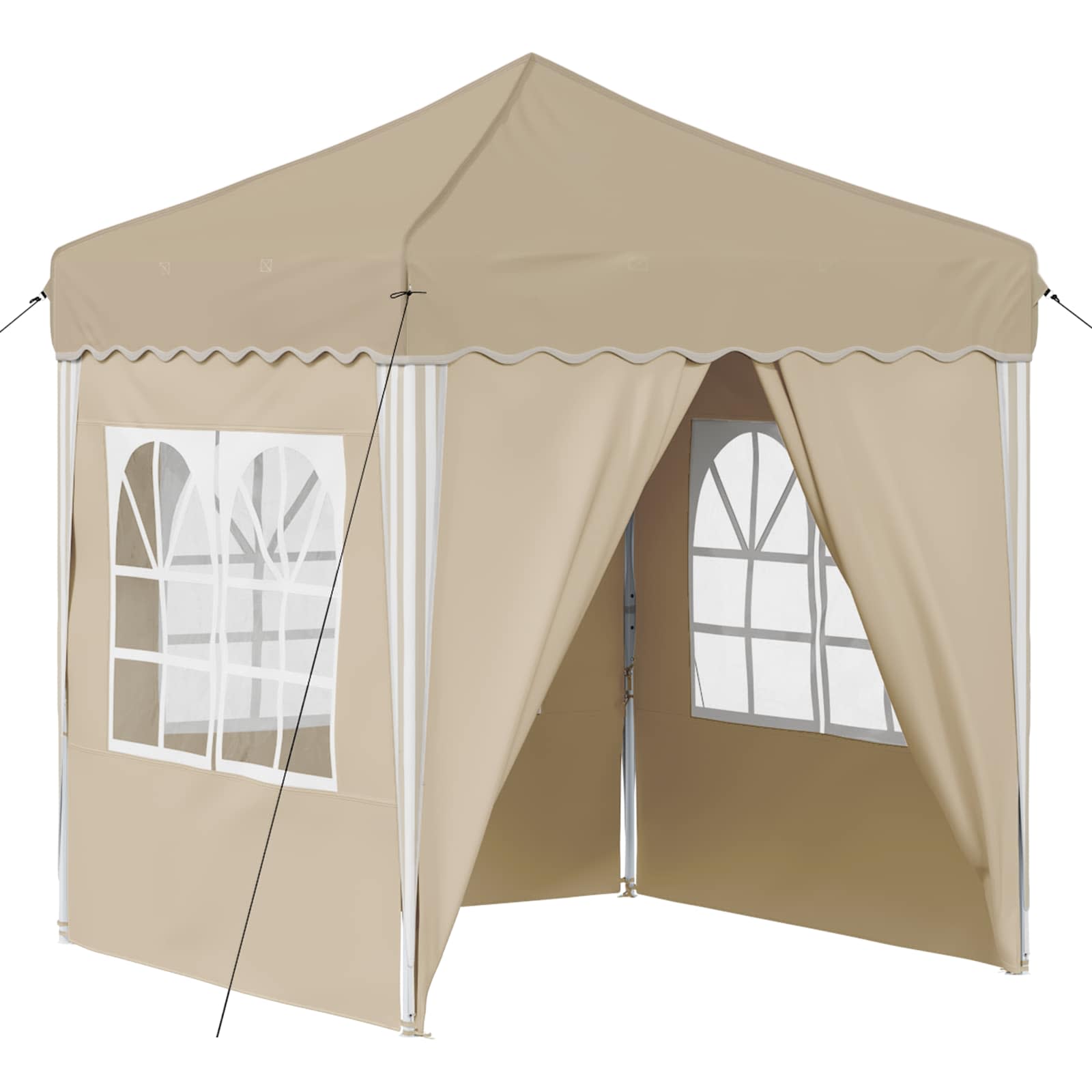 Maison Exclusive - Pop-up Partyzelt 195 X 195 X 245 Cm Creme Oxfo