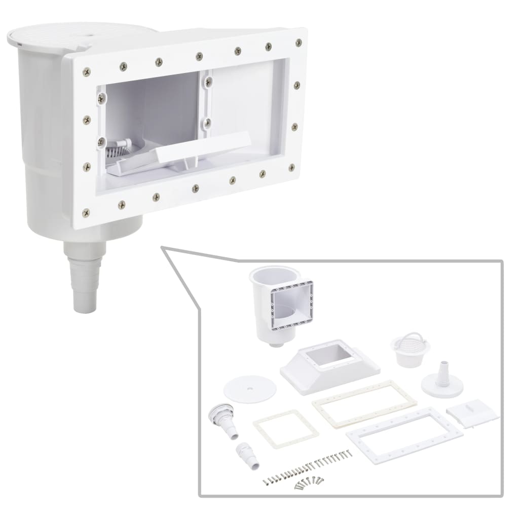 Maison Exclusive - 11-tlg. Breitmaul-pool-skimmer 34,3 X 25 X 30,