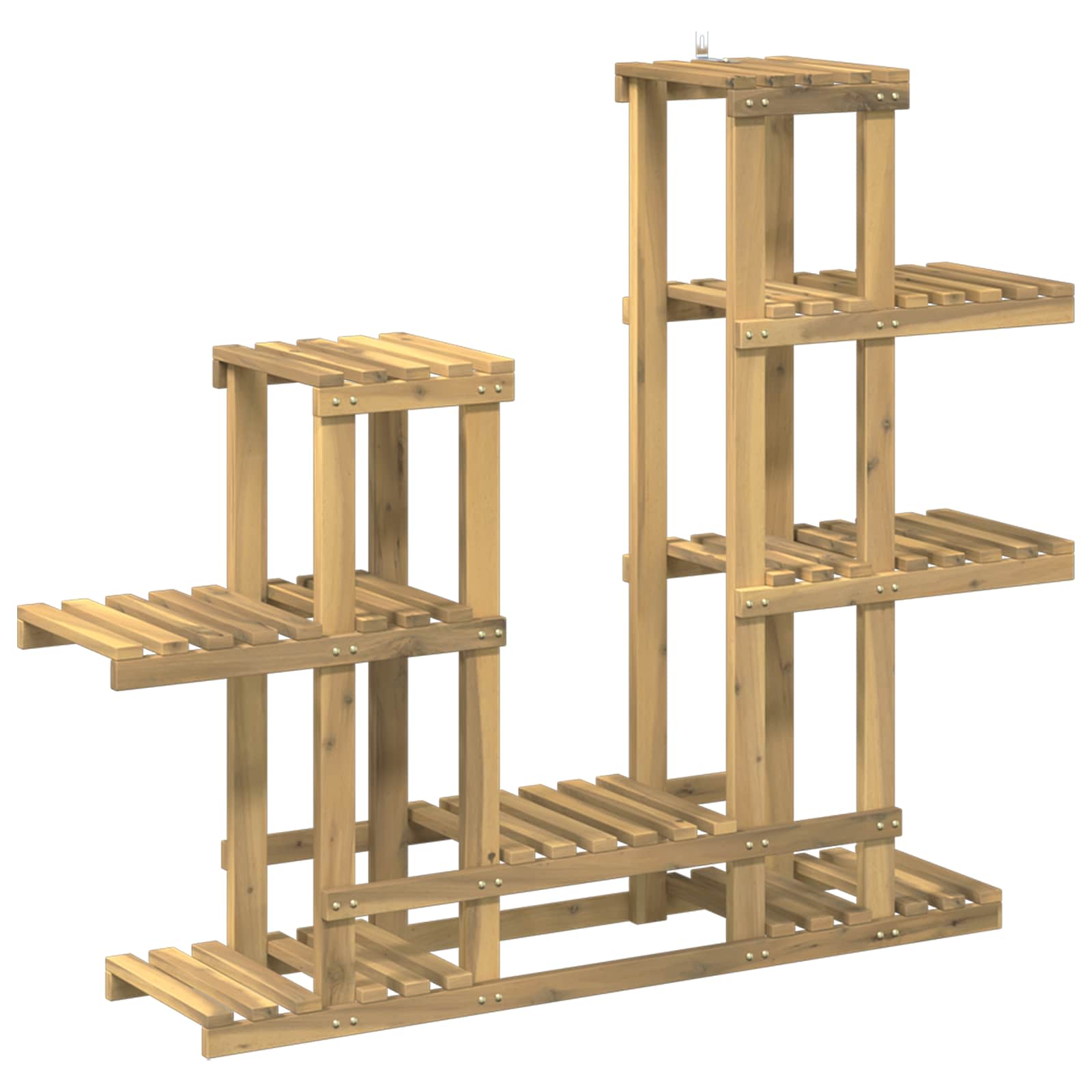 Maison Exclusive - Pflanzenständer Weiß 118 X 25 X 96,5 Cm Massiv