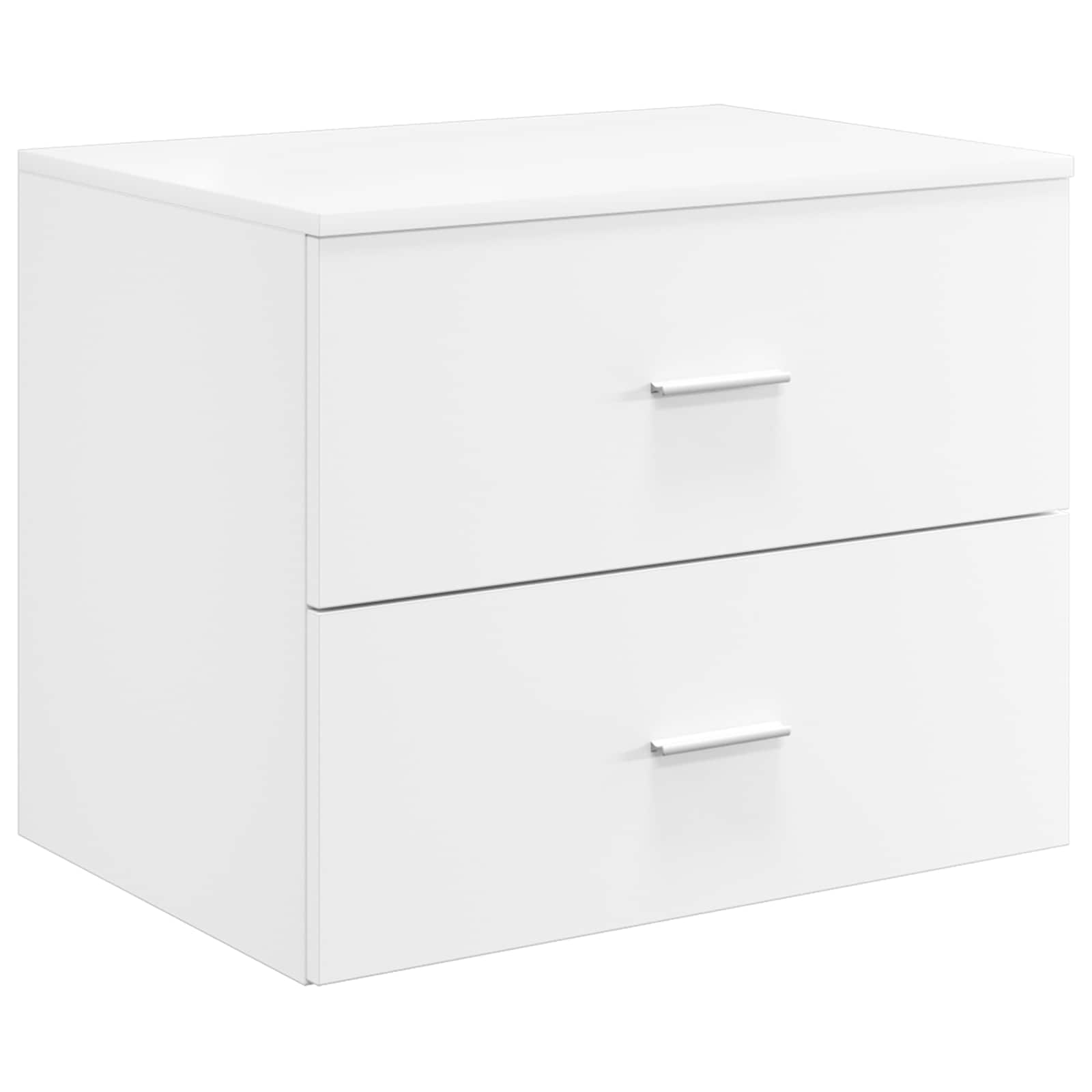 Maison Exclusive - Wandaufbewahrung Badezimmer Weiß 62,5 X 44,5 X