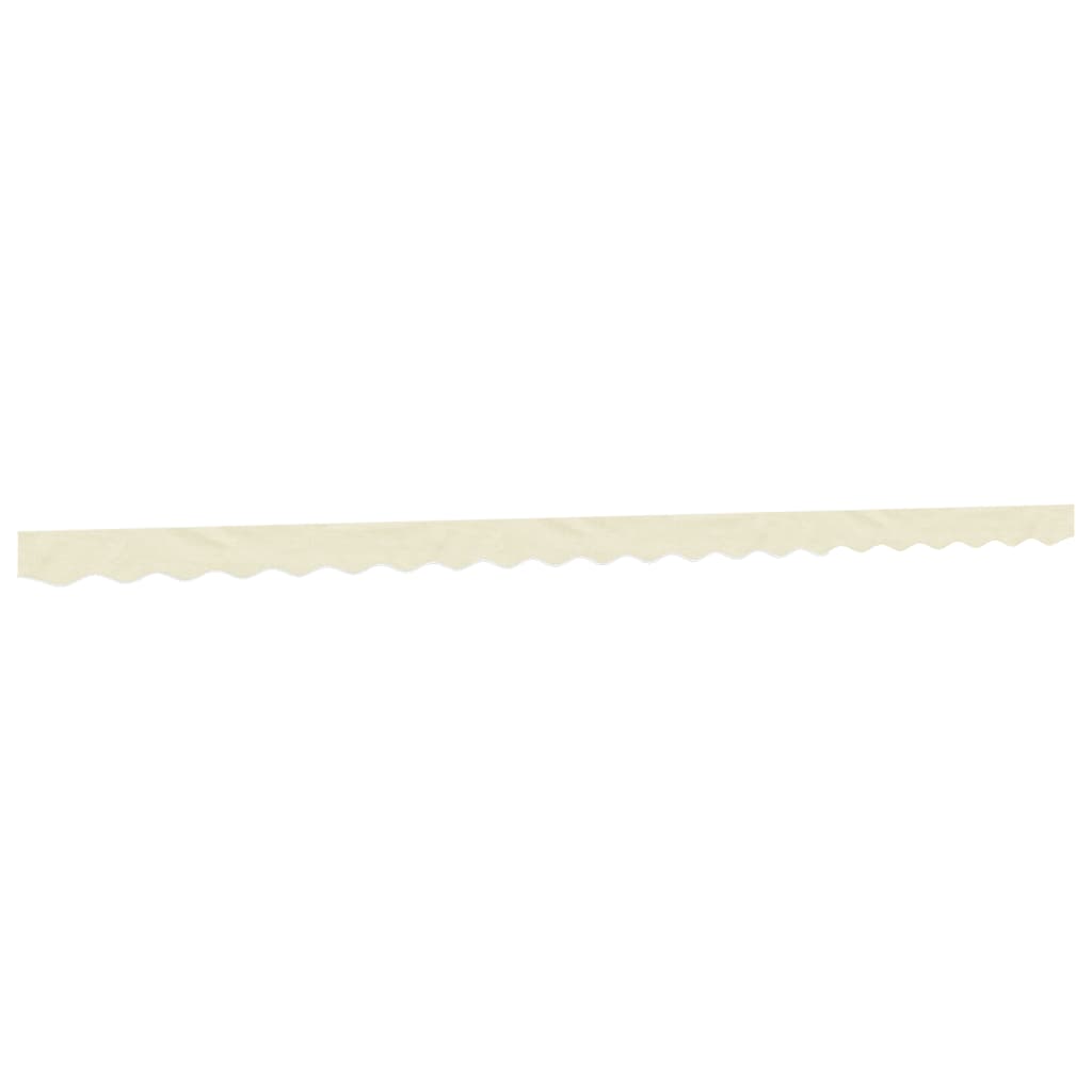 Maison Exclusive - Markisenvolant Creme Gestreift 480x20 Cm