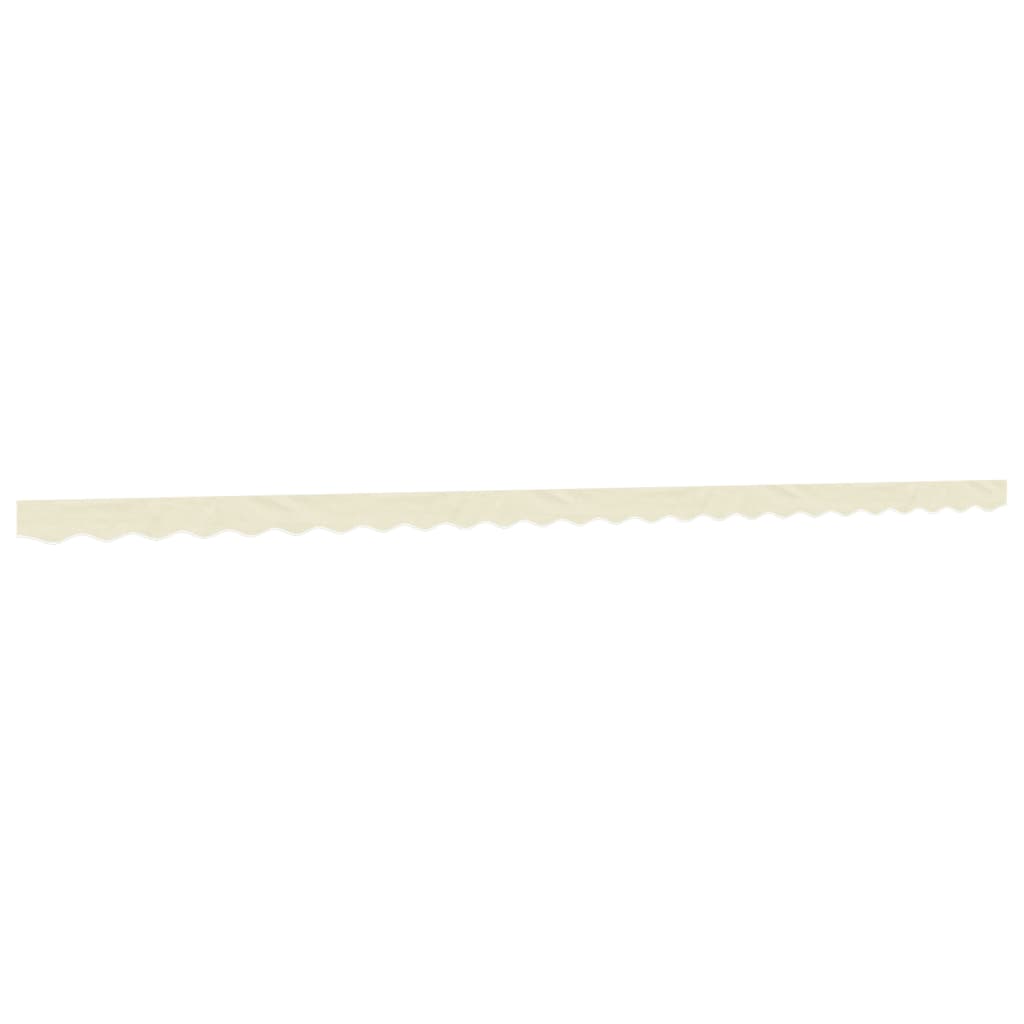 Maison Exclusive - Markisenvolant Creme Gestreift 580x20 Cm