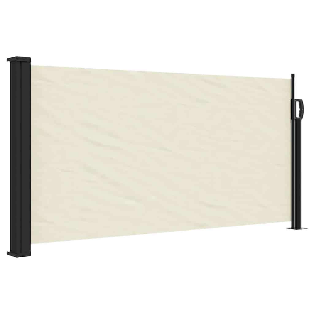 Maison Exclusive - Seitenmarkise Ausziehbar Creme 100x500 Cm