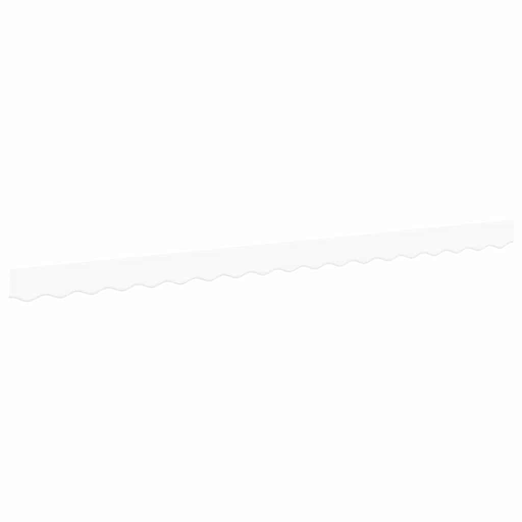 Maison Exclusive - Markisenschürzen-ersatz Weiß 380 X 20 Cm Polye