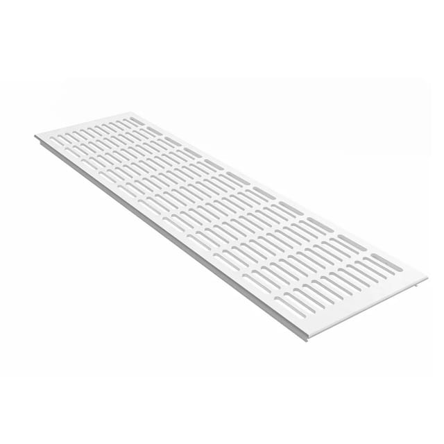 MS Beschläge Universal Gitter 150 x 1200 mm Weiß RAL 9016