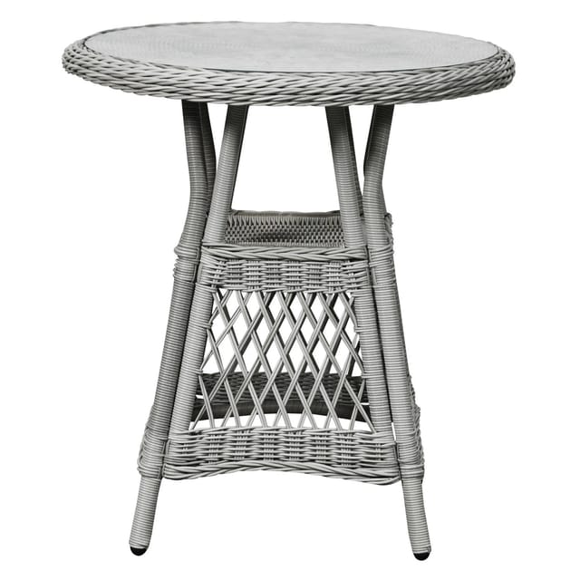 ebuy24 Hvalo Bistro und Balkonmöbel Cafetisch Ø69 cm Sand