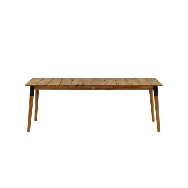 ebuy24 Julian Esstisch Teakholzoptik
