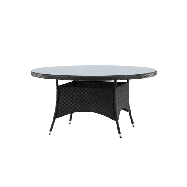 ebuy24 Volta Esstisch Ø150cm Schwarz