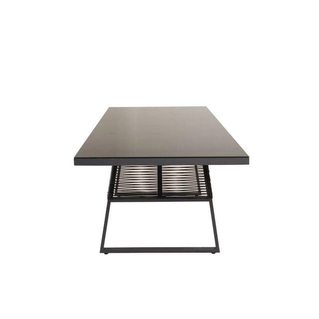 ebuy24 Dallas Esstisch Schwarz