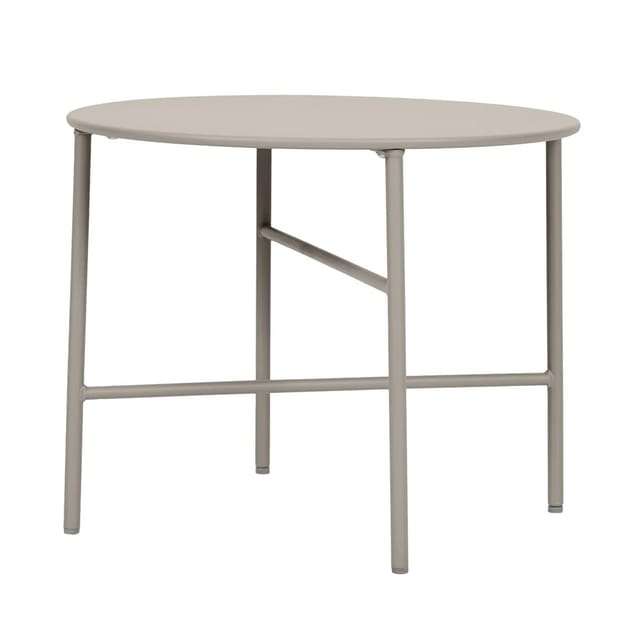 ebuy24 Pesetos Gartentisch Ø50 cm Grau
