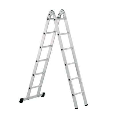 Zarges Mehrzweck-Klappleiter Combimaster X 2-teilig 2x8 Sprossen